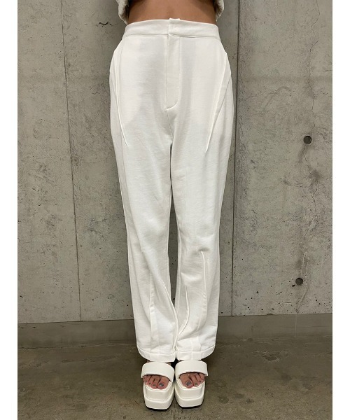 ENVYM（アンビー）の「タックスエットＰＴ（スウェットパンツ・レディース・グレー/ブラック/ホワイト・FREE）」の17枚目の写真