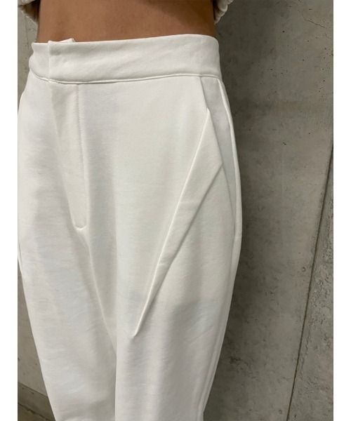 ENVYM（アンビー）の「タックスエットＰＴ（スウェットパンツ・レディース・グレー/ブラック/ホワイト・FREE）」の21枚目の写真