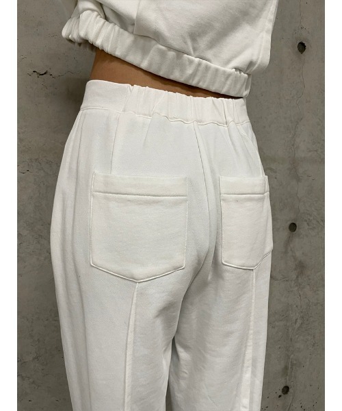 ENVYM（アンビー）の「タックスエットＰＴ（スウェットパンツ・レディース・グレー/ブラック/ホワイト・FREE）」の22枚目の写真