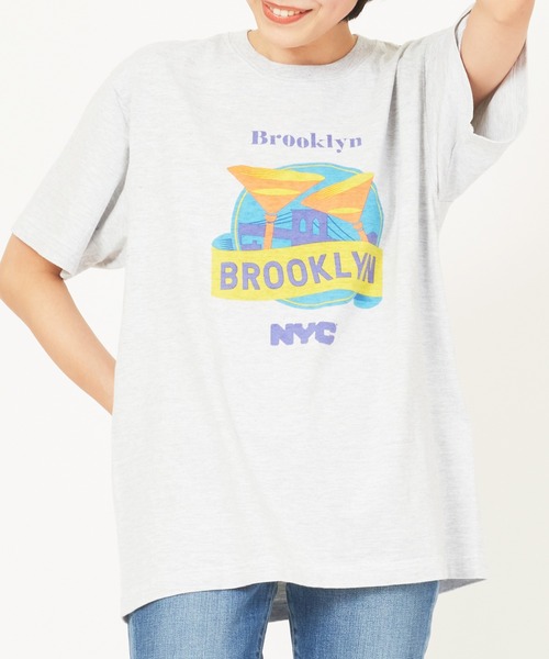 GOOD ROCK SPEED（グッドロックスピード）の「NYC（Tシャツ/カットソー・レディース・アッシュグレー・FREE）」の6枚目の写真