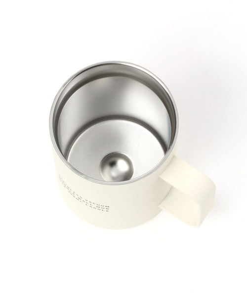 LAKOLE（ラコレ）の「【保温保冷】フタ付きステンレスマグ[350ml] / 189245（グラス/マグカップ/タンブラー・レディース・アイボリー/チャコール・FREE）」の7枚目の写真