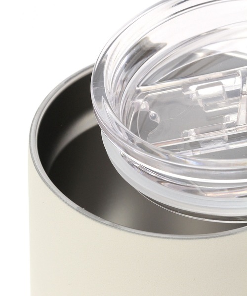 LAKOLE（ラコレ）の「【保温保冷】フタ付きステンレスマグ[350ml] / 189245（グラス/マグカップ/タンブラー・レディース・アイボリー/チャコール・FREE）」の9枚目の写真