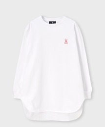 [WOMEN] プレーティング天竺ラウンド ロンTEE