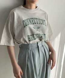 LOWRYS FARM | カコウカレッジロゴＴシャツ　191864(Tシャツ/カットソー)