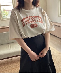 LOWRYS FARM | カコウカレッジロゴＴシャツ　191864(Tシャツ/カットソー)