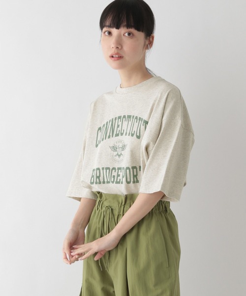 トップス w.w LOWRYS FARM（ローリーズファーム）の「カコウカレッジロゴT