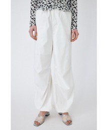 MOUSSY | HW DRAWSTRING GATHER パンツ(カーゴパンツ)