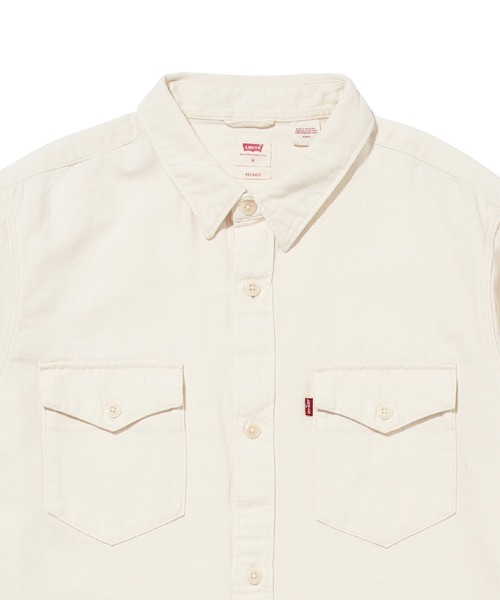 Levi's（リーバイス）の「Levi's/リーバイス リラックスフィット ウエスタンシャツ ホワイト FRESH ECRU（シャツ/ブラウス・メンズ・マルチ・S/M/L/XL）」の13枚目の写真