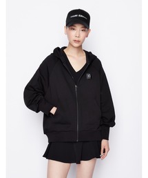 ARMANI EXCHANGE | 【A|X アルマーニ エクスチェンジ】A|Xロゴパッチ　オーバーサイズスウェットパーカー(パーカー)