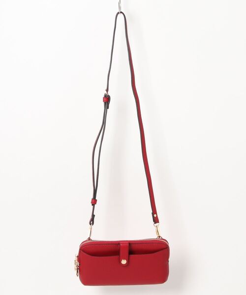 SALON de RUBAN(サロンドルヴァン)の「【SALON de RUBAN / サロン ド ルヴァン】 ミニショルダーポシェット(ショルダーバッグ・レディース・ブラック/グレー/アイボリー/グリーン/ピンク/シルバー/ブルー/レッド/ベージュ・FREE)」の8枚目の写真