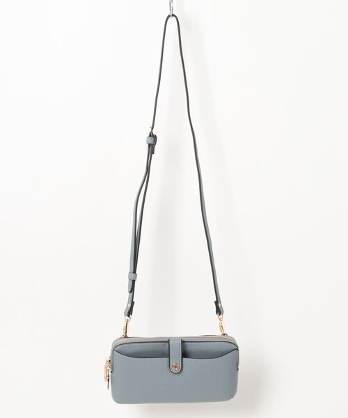 SALON de RUBAN(サロンドルヴァン)の「【SALON de RUBAN / サロン ド ルヴァン】 ミニショルダーポシェット(ショルダーバッグ・レディース・ブラック/グレー/アイボリー/グリーン/ピンク/シルバー/ブルー/レッド/ベージュ・FREE)」の7枚目の写真