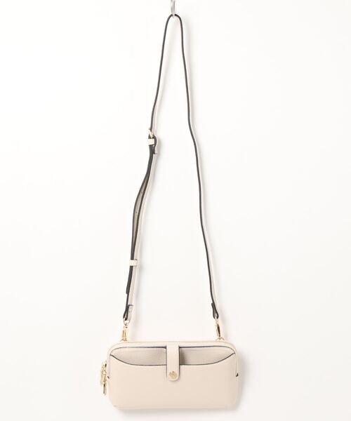 SALON de RUBAN(サロンドルヴァン)の「【SALON de RUBAN / サロン ド ルヴァン】 ミニショルダーポシェット(ショルダーバッグ・レディース・ブラック/グレー/アイボリー/グリーン/ピンク/シルバー/ブルー/レッド/ベージュ・FREE)」の14枚目の写真