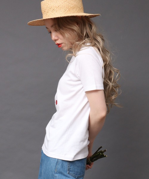peu pres（プープレ）の「喫茶Tシャツ（Tシャツ/カットソー・レディース・ベージュ/グリーン・FREE）」の13枚目の写真