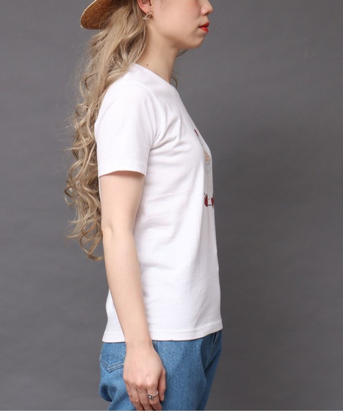 peu pres（プープレ）の「喫茶Tシャツ（Tシャツ/カットソー・レディース・ベージュ/グリーン・FREE）」の14枚目の写真