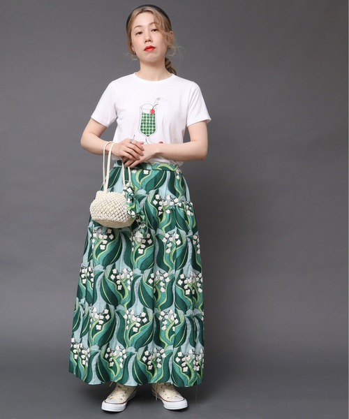 peu pres（プープレ）の「喫茶Tシャツ（Tシャツ/カットソー・レディース・ベージュ/グリーン・FREE）」の16枚目の写真