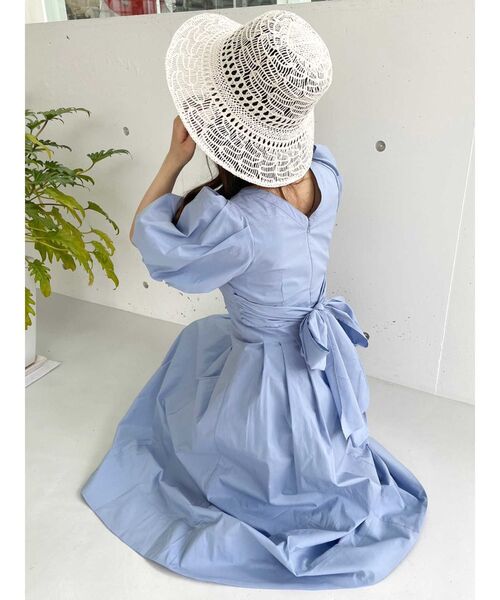 MERCURYDUO(マーキュリーデュオ)の「ペーパーハット(ハット・レディース・アイボリー/ブラック・FREE)」の21枚目の写真