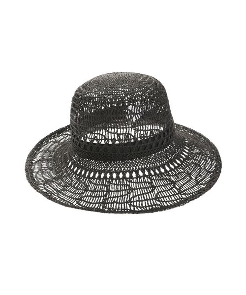 MERCURYDUO(マーキュリーデュオ)の「ペーパーハット(ハット・レディース・アイボリー/ブラック・FREE)」の16枚目の写真