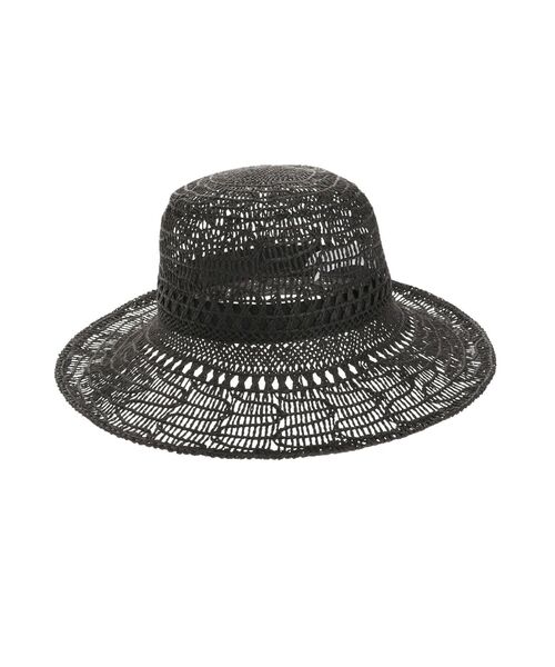 MERCURYDUO(マーキュリーデュオ)の「ペーパーハット(ハット・レディース・アイボリー/ブラック・FREE)」の5枚目の写真