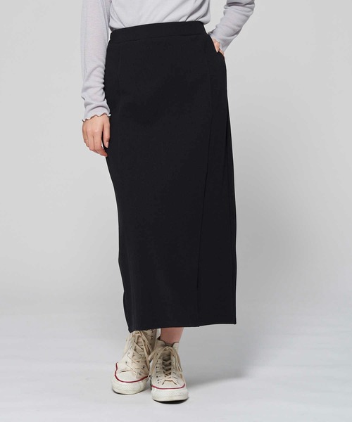 Right-on（ライトオン）の「【HONEYSUCKLE ROSE】ペンシルスカート（スカート・レディース・ブラック/グレー・M/L）」の2枚目の写真