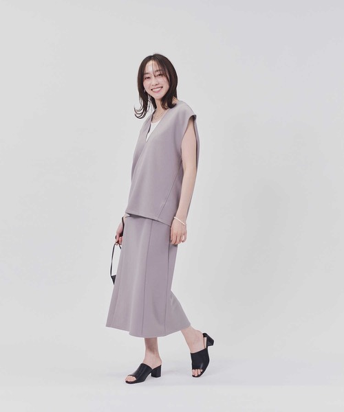 Right-on（ライトオン）の「【HONEYSUCKLE ROSE】ペンシルスカート（スカート・レディース・ブラック/グレー・M/L）」の7枚目の写真