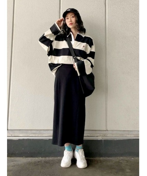 Right-on（ライトオン）の「【HONEYSUCKLE ROSE】ペンシルスカート（スカート・レディース・ブラック/グレー・M/L）」の12枚目の写真