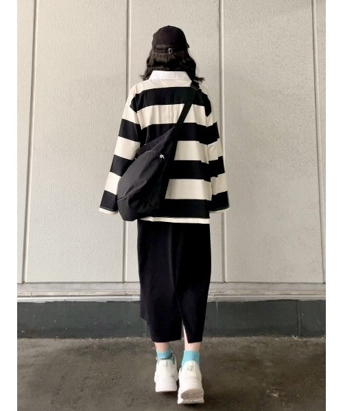 Right-on（ライトオン）の「【HONEYSUCKLE ROSE】ペンシルスカート（スカート・レディース・ブラック/グレー・M/L）」の14枚目の写真