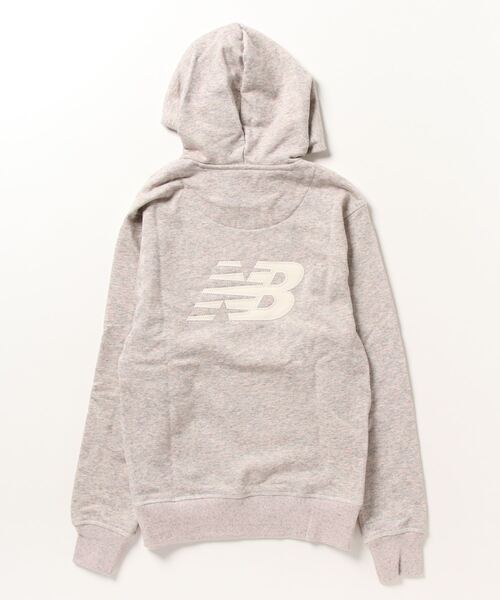 NEW BALANCE(ニューバランス)の「NB Athletics Undyed スウェットクルー(スウェット・メンズ・ヘザーグレー/グレイッシュベージュ・2/5/0/3/1/4)」の8枚目の写真