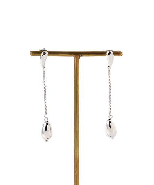 Andemiu（アンデミュウ）の「チェーンドロップピアス197292（ピアス（両耳用）・レディース・イエロー系その他/グレー系その他・FREE）」の3枚目の写真