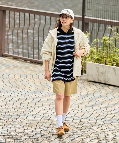 HECT】Big Multi Border S/S Tee / ビッグシルエットマルチ