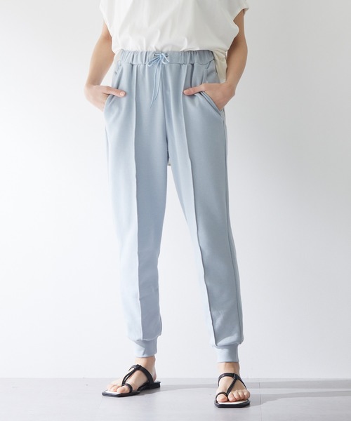 for/c(フォーシー)の「ダンボールパンツ【サスティナブル】(その他パンツ・レディース・グレー/グレイッシュブルー/ブラック・M/L)」の1枚目の写真
