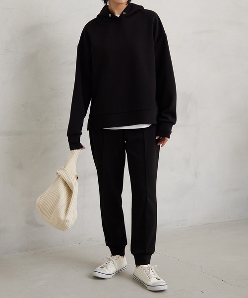 for/c(フォーシー)の「ダンボールパンツ【サスティナブル】(その他パンツ・レディース・グレー/グレイッシュブルー/ブラック・M/L)」の6枚目の写真