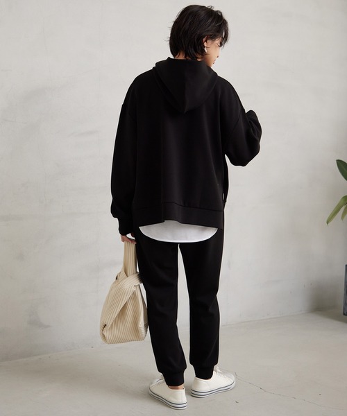 for/c(フォーシー)の「ダンボールパンツ【サスティナブル】(その他パンツ・レディース・グレー/グレイッシュブルー/ブラック・M/L)」の9枚目の写真