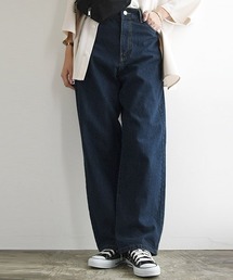 ストレートデニムパンツ