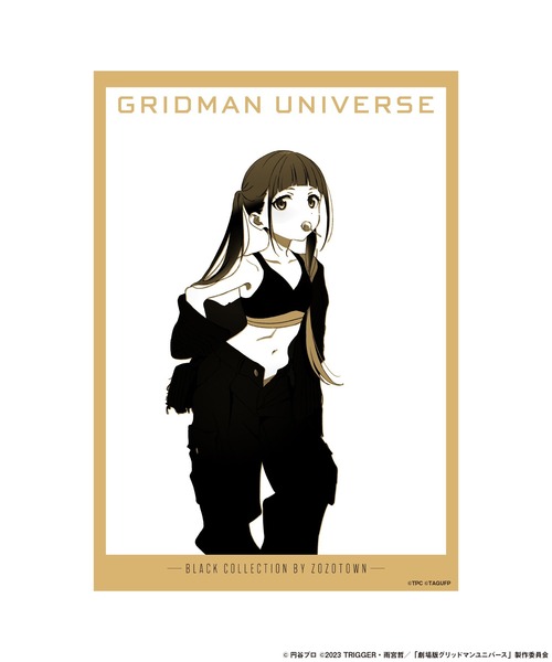 グリッドマンユニバースBLACK COLLECTION アクリルスタンド GRIDMAN UNIVERSE BLACK COLLECTION by ZOZOTOWN アクリル
