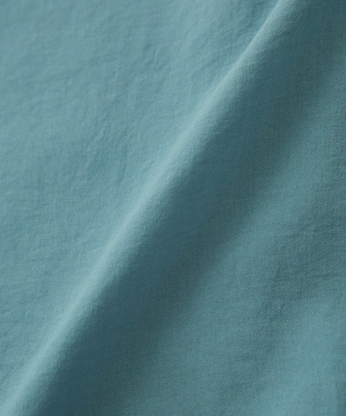 LB.03/メランジドライスタンドシャツブラウス(セットアップ可)