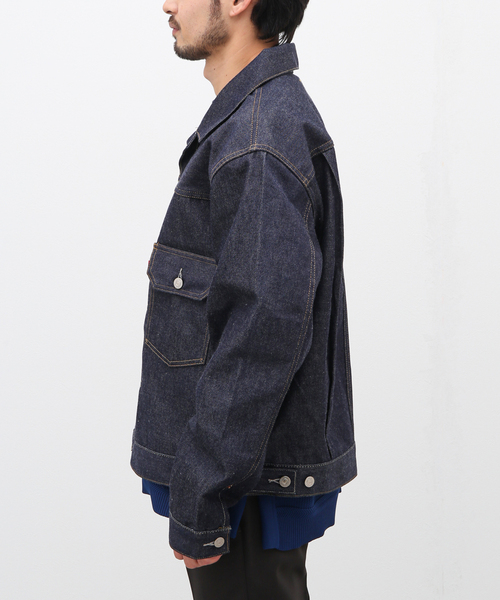 LEVI'S VINTAGE CLOTHING（リーバイスビンテージクロージング）の「【LEVI'S VINTAGE CLOTHING / リーバイス】 1953 TYPE II JACKET 70507（デニムジャケット・メンズ・ネイビー・X-LARGE/XX-LARGE）」の4枚目の写真
