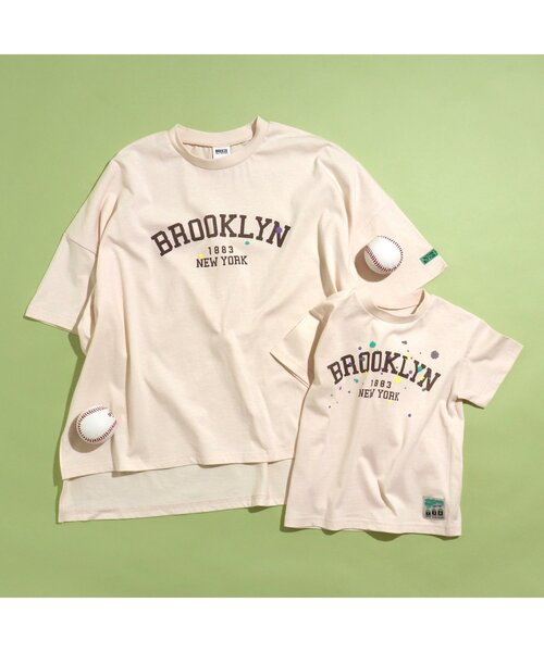 BREEZE by saori（ブリーズバイサオリ）の「WEB限定 バリエーションTシャツ（オトナ）【BREEZE by saori】（Tシャツ/カットソー・レディース・オフホワイト/パープル/ブラック・MEDIUM）」の5枚目の写真