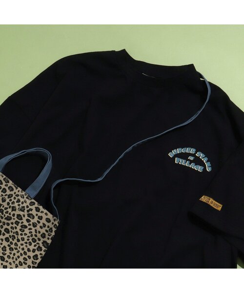 BREEZE by saori（ブリーズバイサオリ）の「WEB限定 バリエーションTシャツ（オトナ）【BREEZE by saori】（Tシャツ/カットソー・レディース・オフホワイト/パープル/ブラック・MEDIUM）」の7枚目の写真