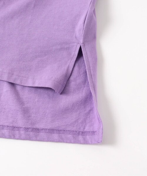 BREEZE by saori（ブリーズバイサオリ）の「WEB限定 バリエーションTシャツ（オトナ）【BREEZE by saori】（Tシャツ/カットソー・レディース・オフホワイト/パープル/ブラック・MEDIUM）」の21枚目の写真