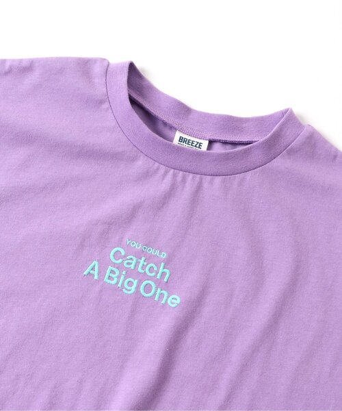 BREEZE by saori（ブリーズバイサオリ）の「WEB限定 バリエーションTシャツ（オトナ）【BREEZE by saori】（Tシャツ/カットソー・レディース・オフホワイト/パープル/ブラック・MEDIUM）」の15枚目の写真