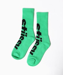 STUSSY | STUSSY/ステューシー BIG HELVETICA CREW SOCKS 靴下 (ソックス/靴下)