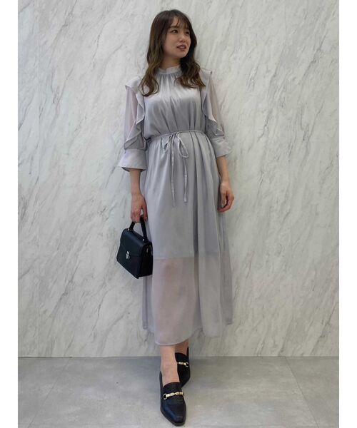 dazzlin ジレコンビシアーワンピース dazzlin（ダズリン）の「ジレコンビシアーワンピース