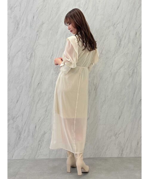 dazzlin ジレコンビシアーワンピース dazzlin（ダズリン）の「ジレコンビシアーワンピース