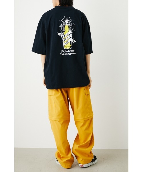 RODEO CROWNS WIDE BOWL(ロデオクラウンズワイドボウル)の「BEER Tシャツ(Tシャツ/カットソー・レディース・ホワイト/ブラック/グリーン・MEDIUM/LARGE)」の8枚目の写真