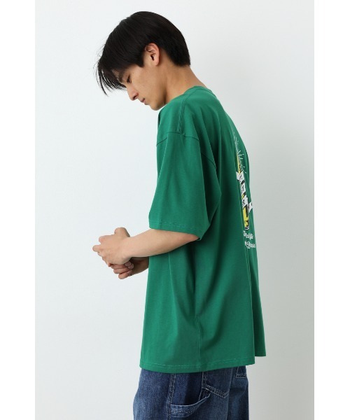 RODEO CROWNS WIDE BOWL(ロデオクラウンズワイドボウル)の「BEER Tシャツ(Tシャツ/カットソー・レディース・ホワイト/ブラック/グリーン・MEDIUM/LARGE)」の6枚目の写真