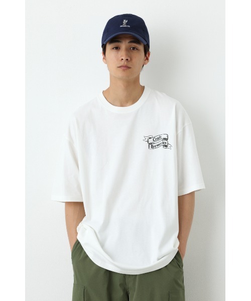 RODEO CROWNS WIDE BOWL(ロデオクラウンズワイドボウル)の「BEER Tシャツ(Tシャツ/カットソー・レディース・ホワイト/ブラック/グリーン・MEDIUM/LARGE)」の15枚目の写真