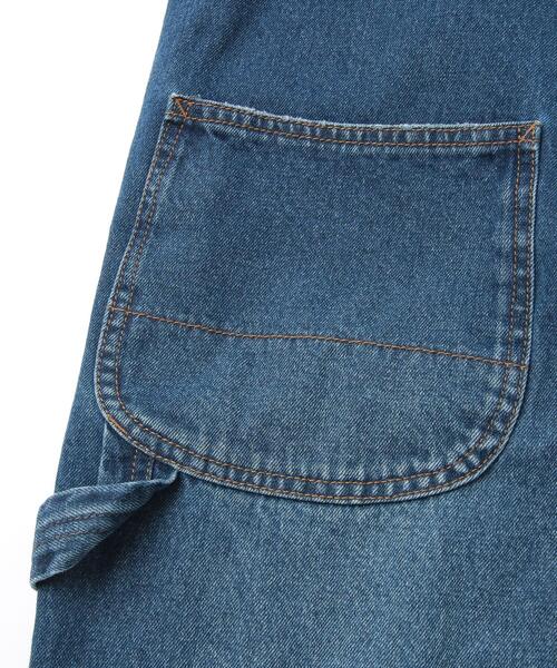 coen（コーエン）の「デニムオーバーオール（サロペット/オーバーオール・レディース・ブラック/コバルトブルー・M/L）」の22枚目の写真