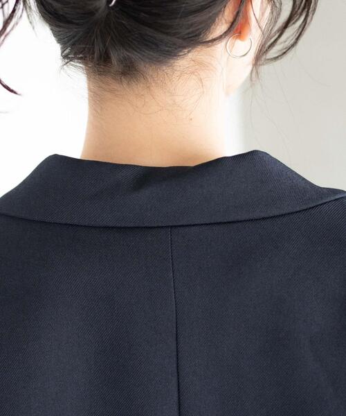 WEGO（ウィゴー）の「WEGO/ボクシーテーラードジャケット（テーラードジャケット・レディース・ネイビー/ダークブラウン/ベージュ系その他2・SMALL/MEDIUM）」の12枚目の写真