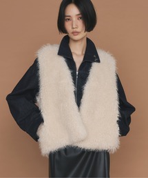 GALLARDAGALANTE | フェイクカシミヤベスト(ベスト)