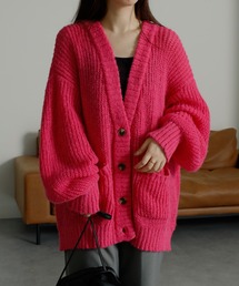 セール】「モヘアニット」に該当するカーディガン/ボレロ（ピンク/桃色